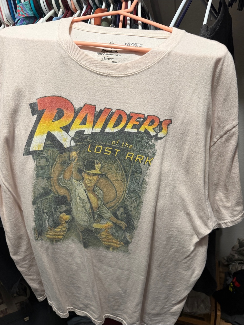 Disney Raiders of the Lost Ark Graphic Tee - Cream